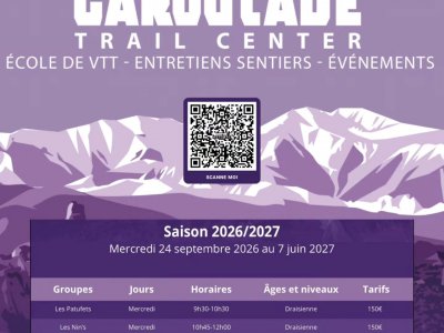 ? NOUVELLE SAISON. NOUVEAU NOM. NOUVELLE DIMENSION ?La rentr�e 2026 marque une nouvelle �tape dans l?histoire de l?�cole VTT.L?�cole La FabricaVelo devient l?�cole VTT La Garoutade et int�gre d�sormais pleinement le projet La Garoutade Trail...